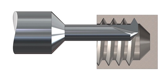 Picture of AB Tools TM1/2-ALTIn 1/2 CarbideALTIn ThreadMill